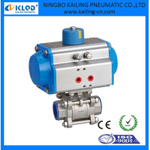 pneumatic air actuated high pressure Ball valve actuator DN125 KLOD brand